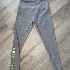Beyond Yoga x Peloton High Rise Leggings Womens Large Gray Activewear